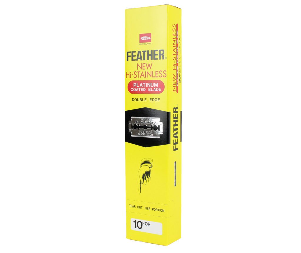 Feather Razors sleeve (20 packets of 5 razors)