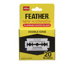 Feather Razor blades 20 blade packet (2 x packs 10)
