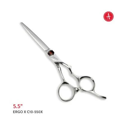 Above Shears Ergo X - Slim line Blade Hair Cutting Scissors – 5.5, 6.0