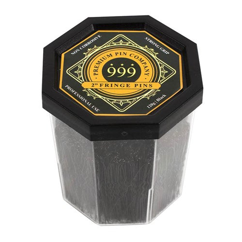 999 Fringe Pins Fine 2" 120g Black