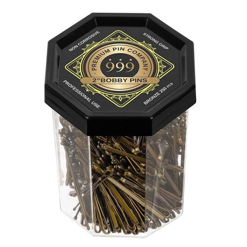 999 Bobby Pins 2" 250g Bronze
