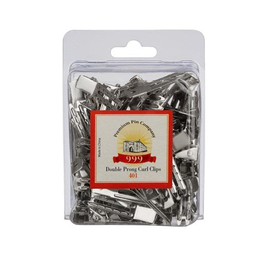 999 Curl Double Prong 401 Clips