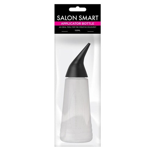 Salon Smart Black Nozzle Applicator Bottle 150ml