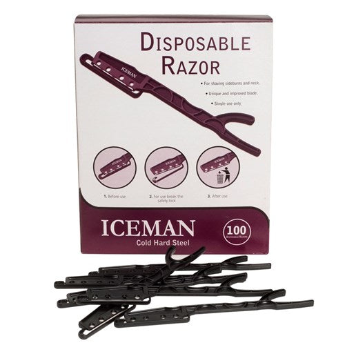 ICEMAN Disposable Razor 100pk