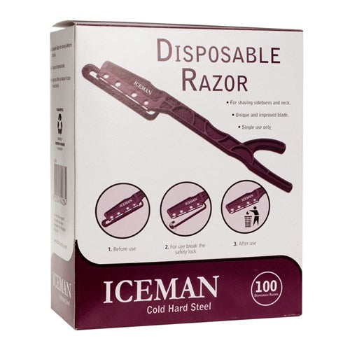 ICEMAN Disposable Razor 100pk