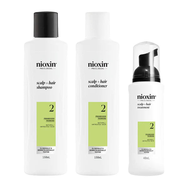 Nioxin Scalp + Hair Thickening System 2 Trial Trio