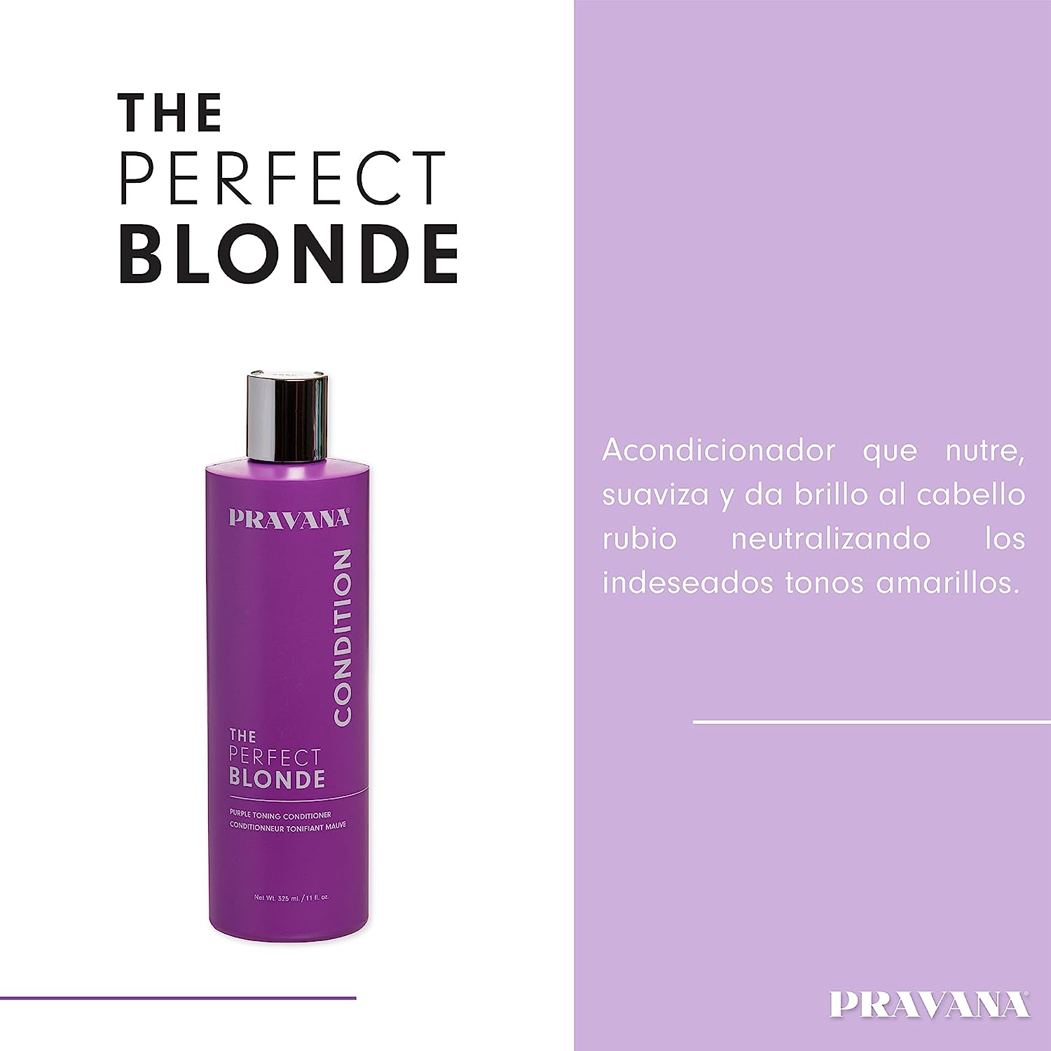 Pravana Perfect Blonde Conditioner 1ltr