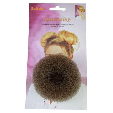 Hi Lift Hair Donut Medium Brown 8cm