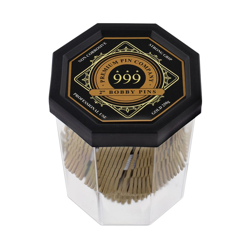 999 Bobby Pins Gold 2" 250g