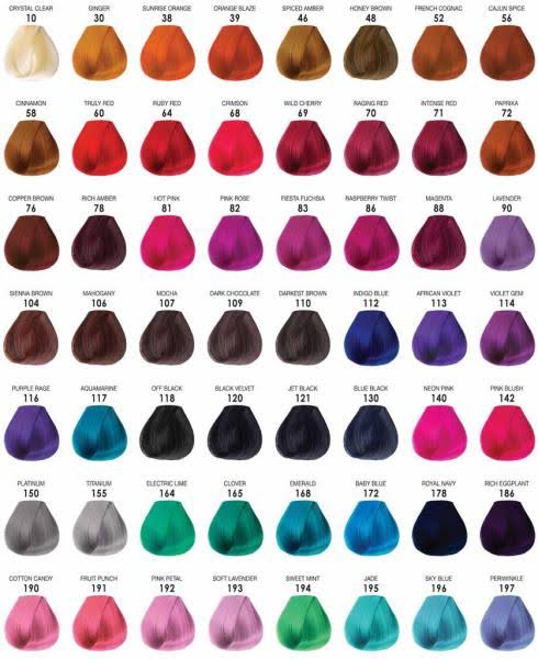 Adore Semi Permanent Hair colors 118ml
