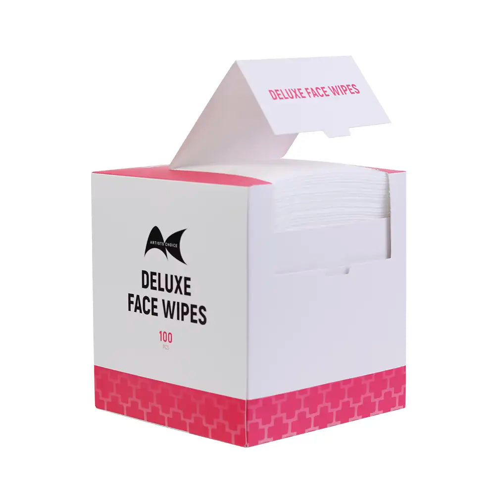 Artist Choice Deluxe Face Wipes 45gsm 30x30cm 100 PK
