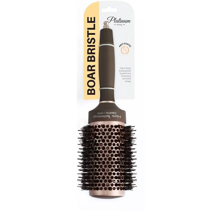 EZ Platinum Styling Boar Bristle Brush