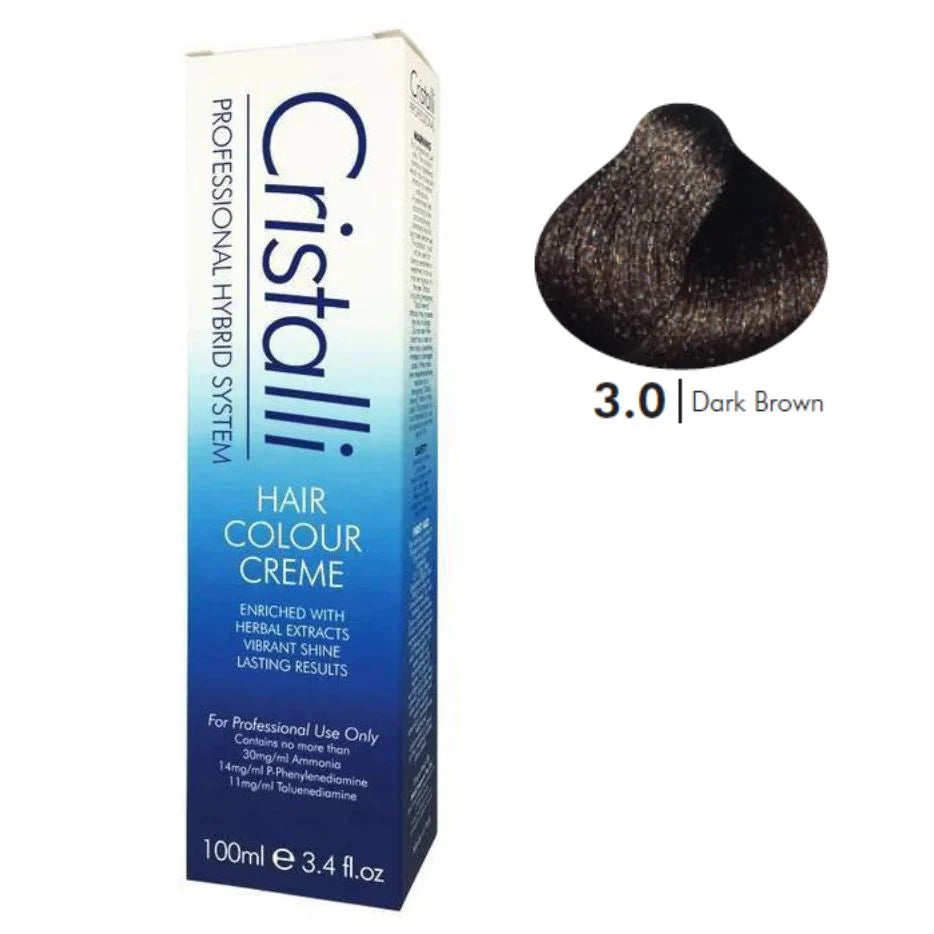 Cristalli Hair Colour Creme 100ml