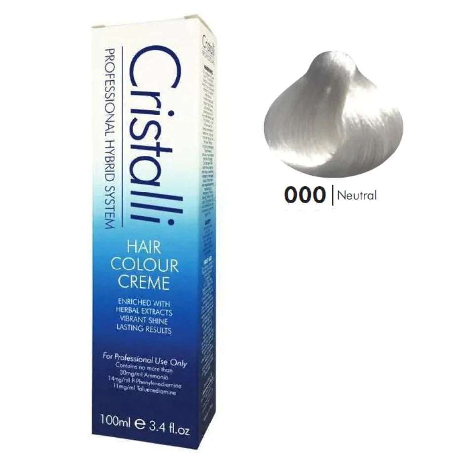 Cristalli Hair Colour Creme 100ml