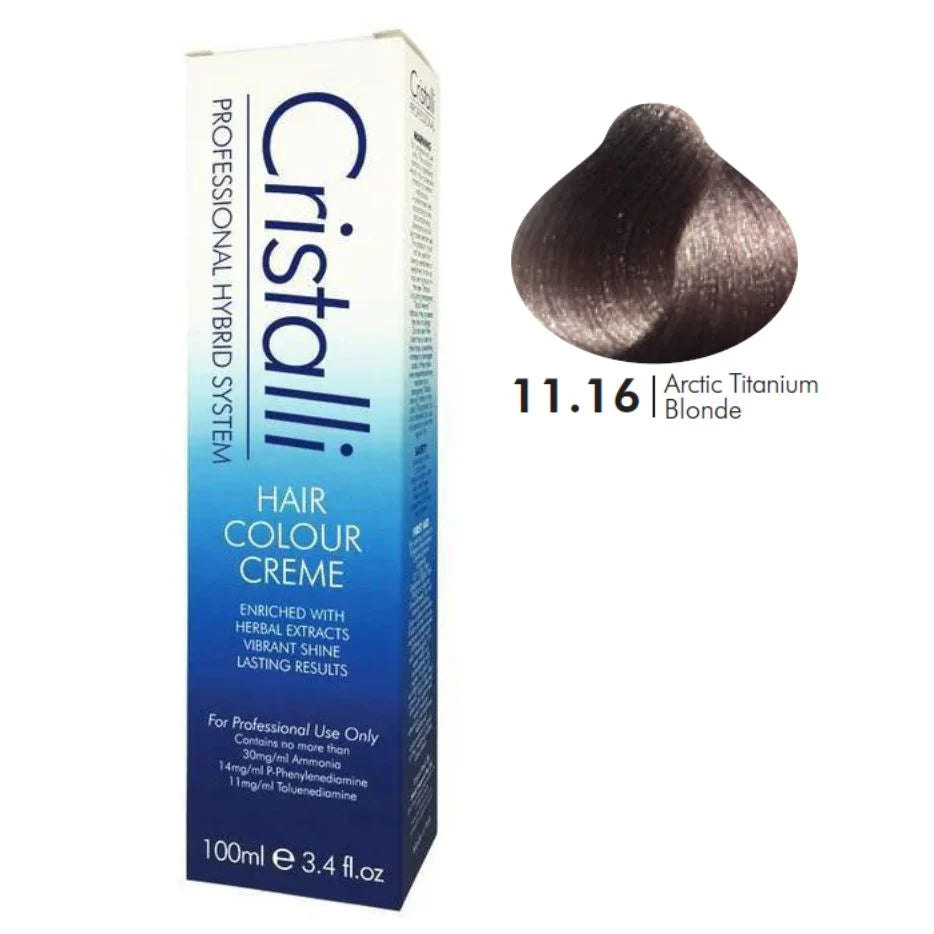 Cristalli Hair Colour Creme 100ml