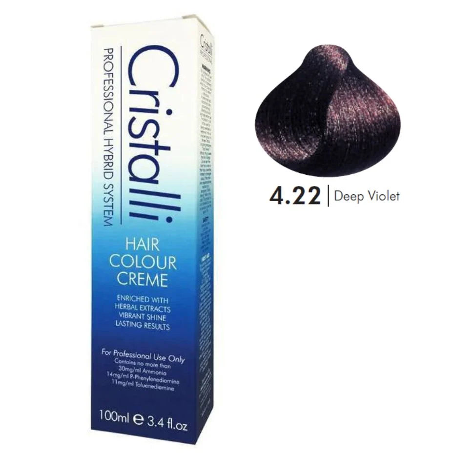 Cristalli Hair Colour Creme 100ml