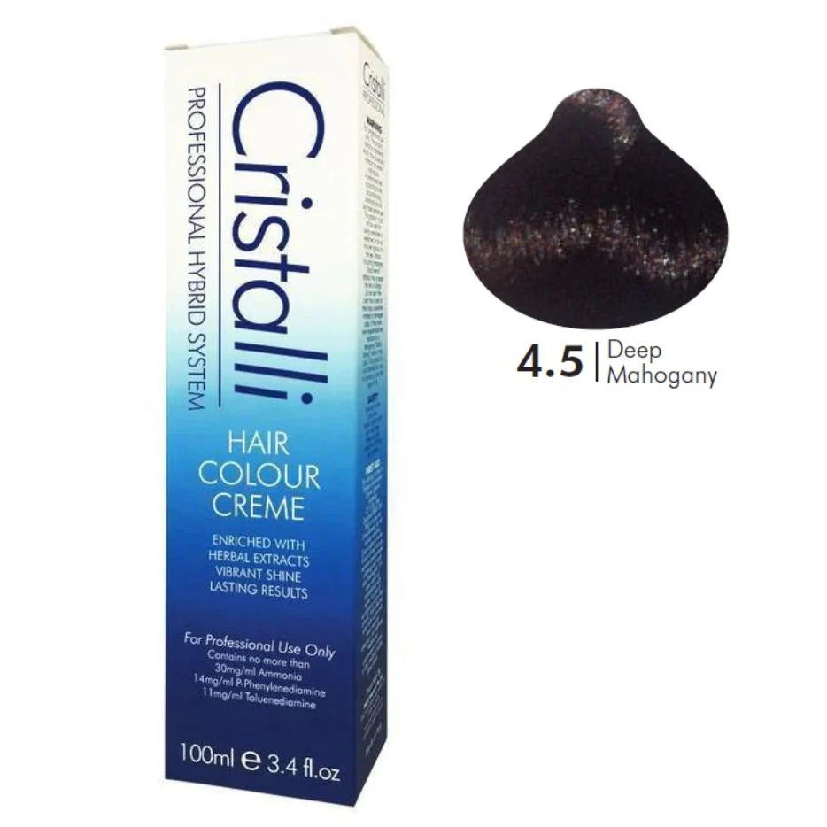 Cristalli Hair Colour Creme 100ml