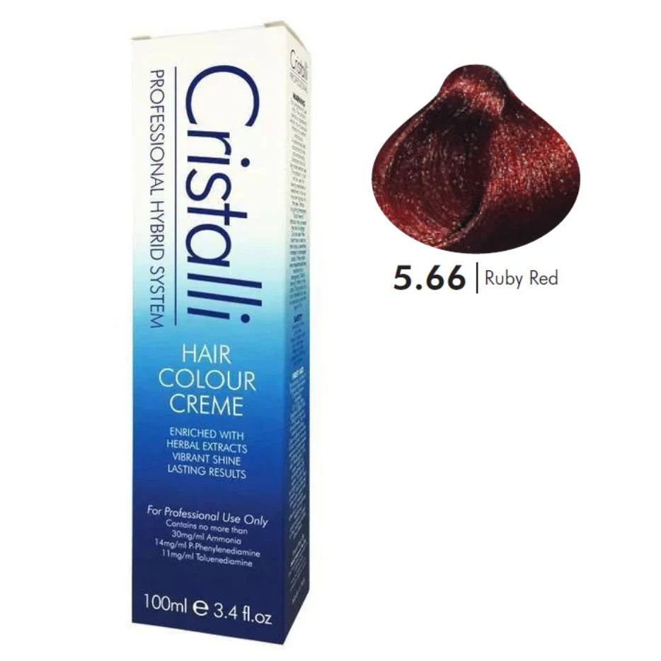 Cristalli Hair Colour Creme 100ml