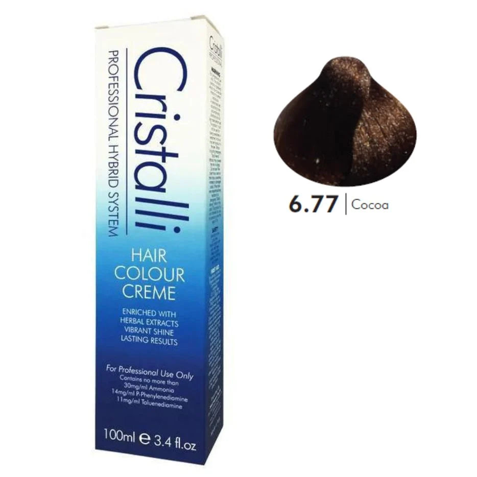 Cristalli Hair Colour Creme 100ml