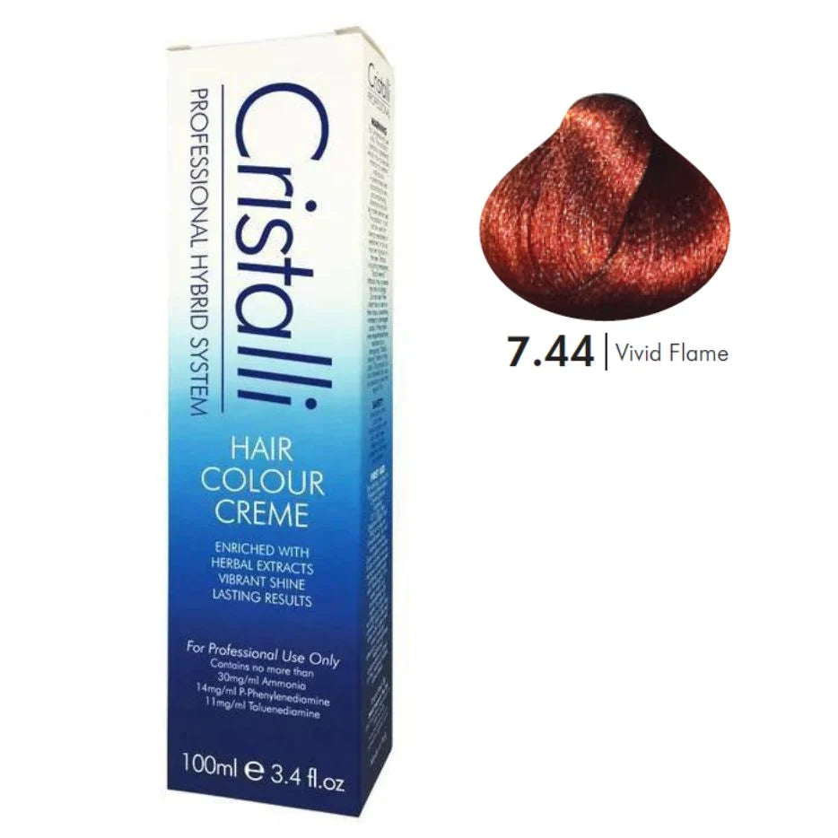 Cristalli Hair Colour Creme 100ml