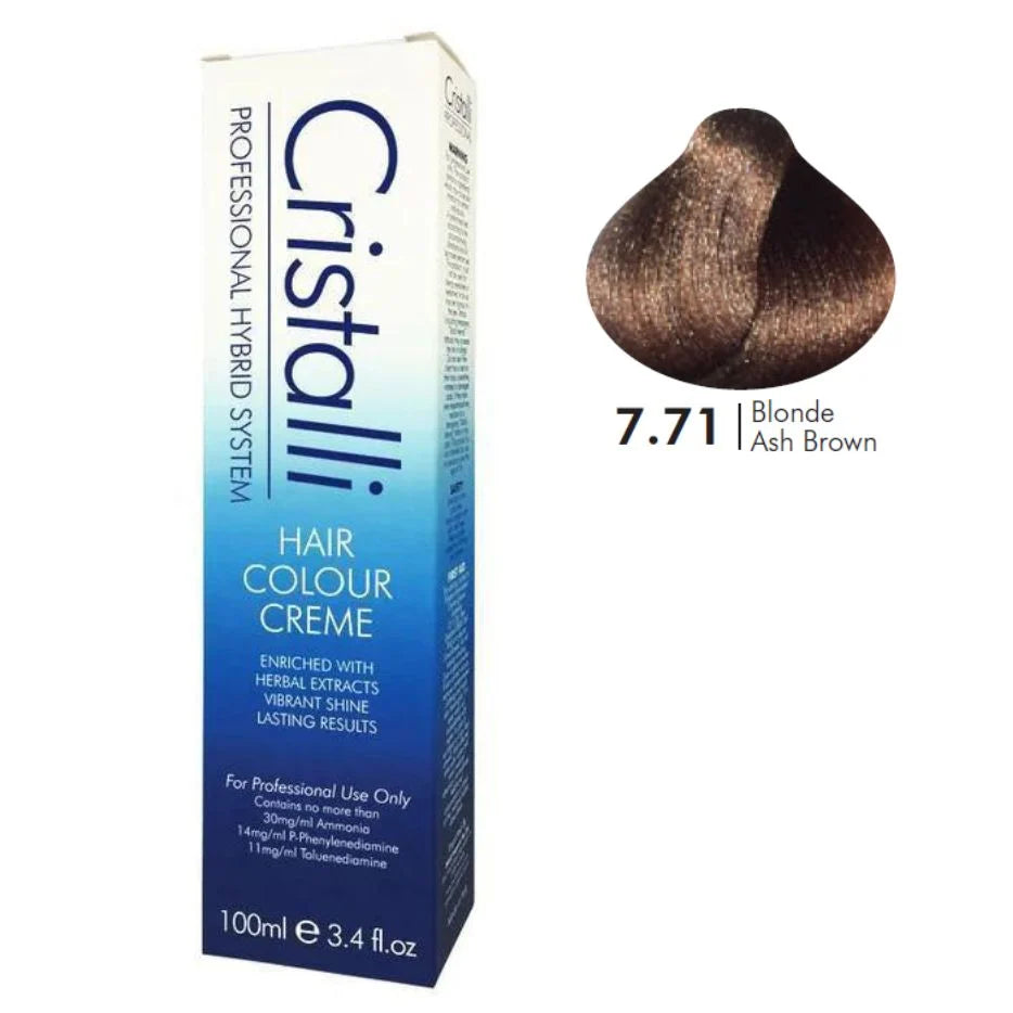 Cristalli Hair Colour Creme 100ml