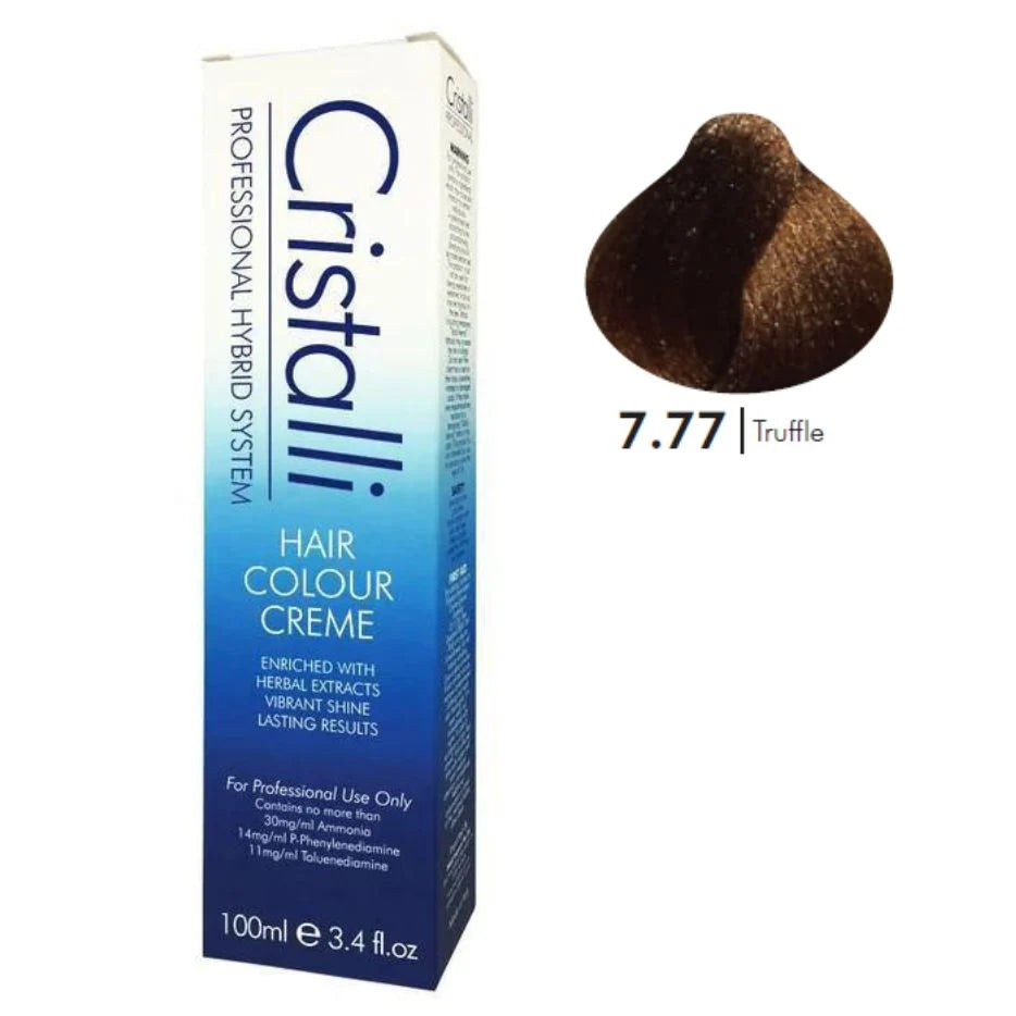 Cristalli Hair Colour Creme 100ml