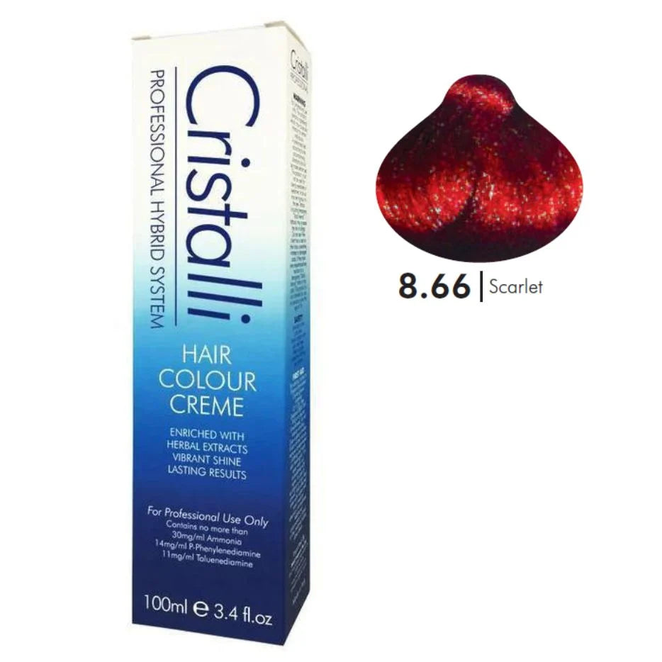 Cristalli Hair Colour Creme 100ml