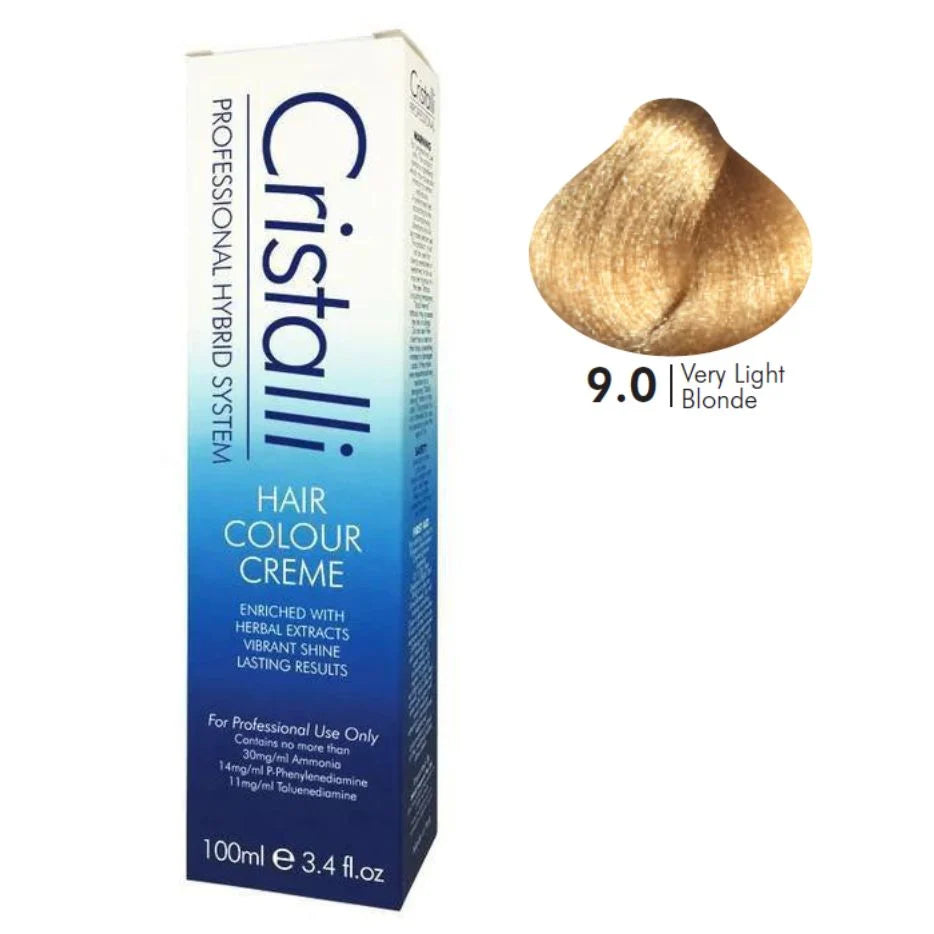 Cristalli Hair Colour Creme 100ml