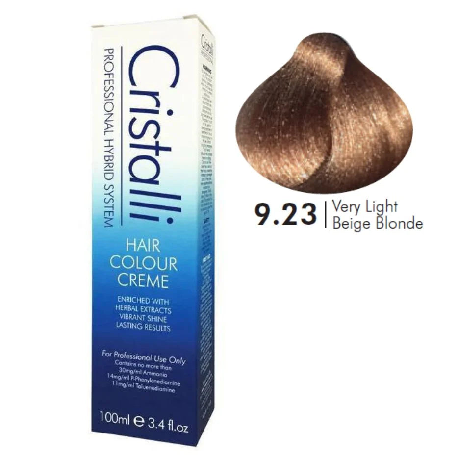 Cristalli Hair Colour Creme 100ml