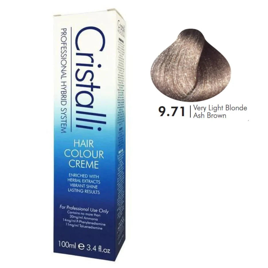 Cristalli Hair Colour Creme 100ml
