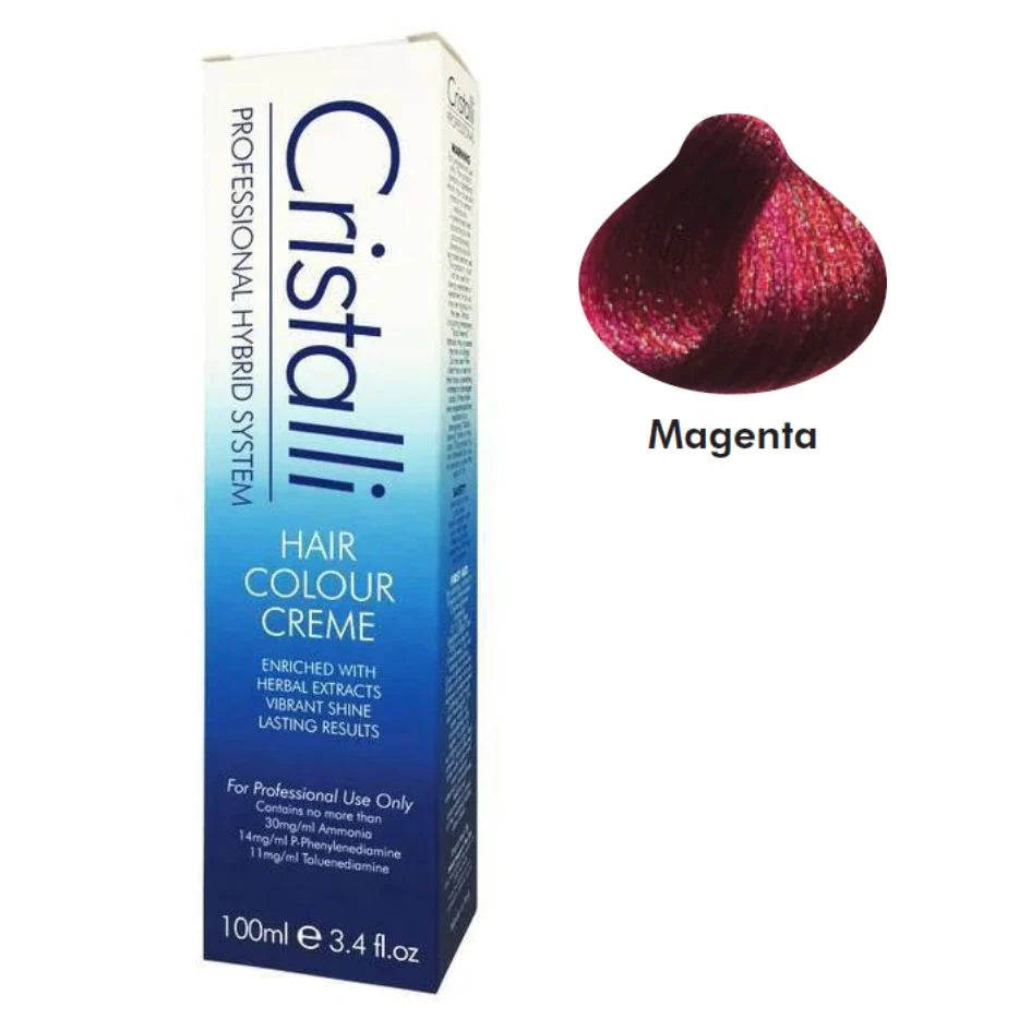 Cristalli Hair Colour Creme 100ml