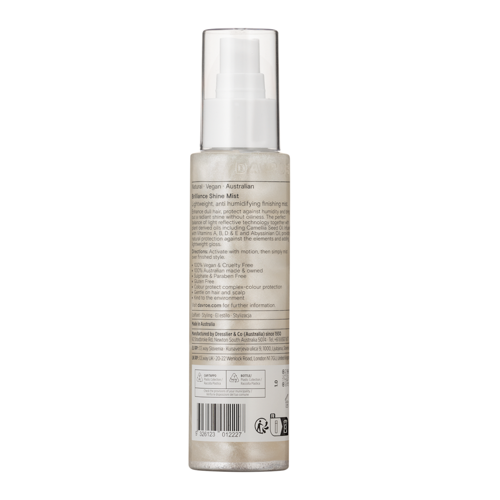 Davroe Brilliance Shine Mist 125ml
