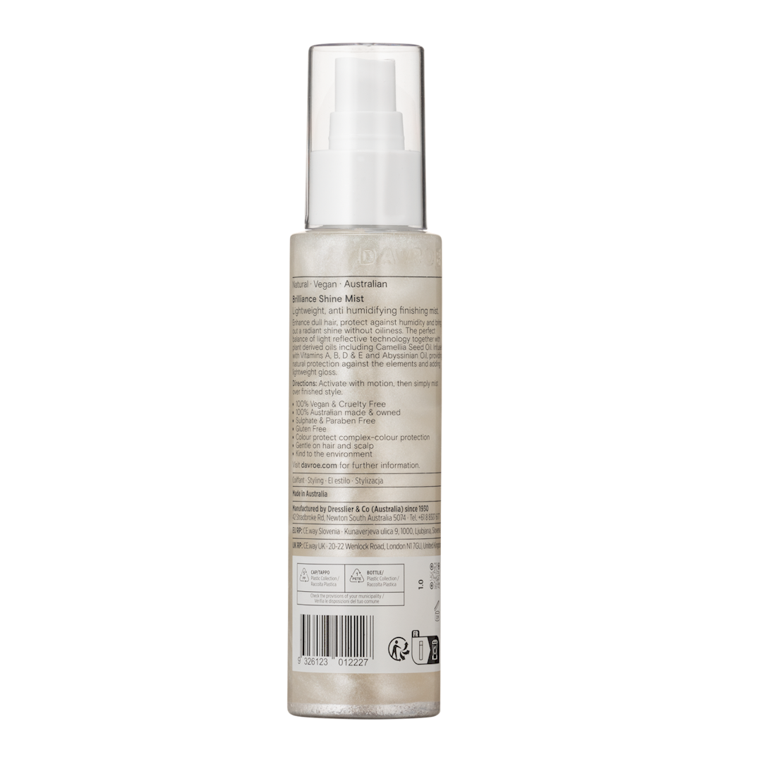 Davroe Brilliance Shine Mist 125ml