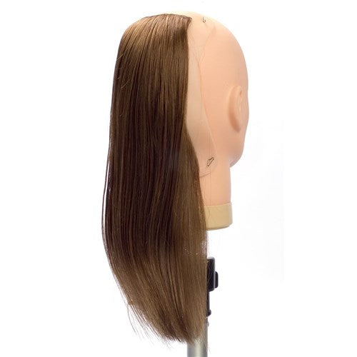 Female Vertical Strip Indian Hair Mannequin