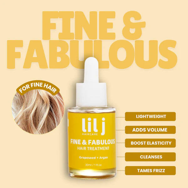 Lil J Fine & Fabulous Hair Treatment 30ml
