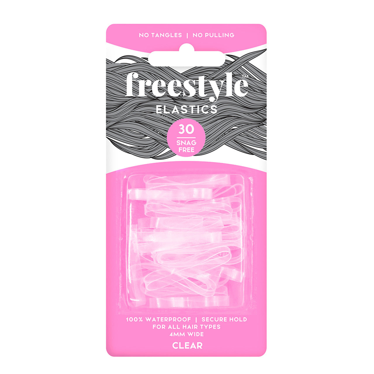 Freestyle Snag Free 30pc 4mm Clear