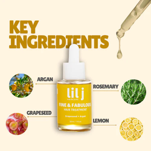 Lil J Fine & Fabulous Hair Treatment 30ml