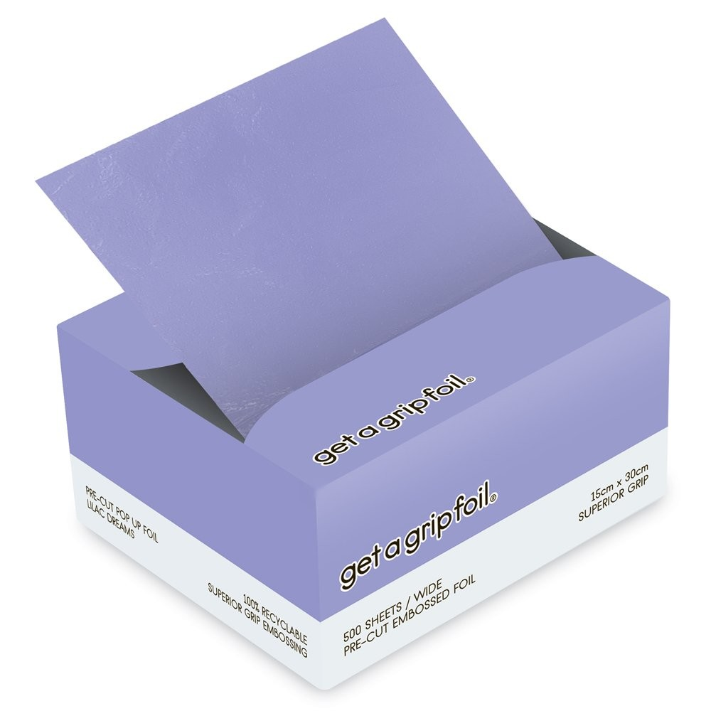 Get a Grip Foil - Pre-Cut Pop Up Foil Wide 500 Sheets - Lilac Dreams