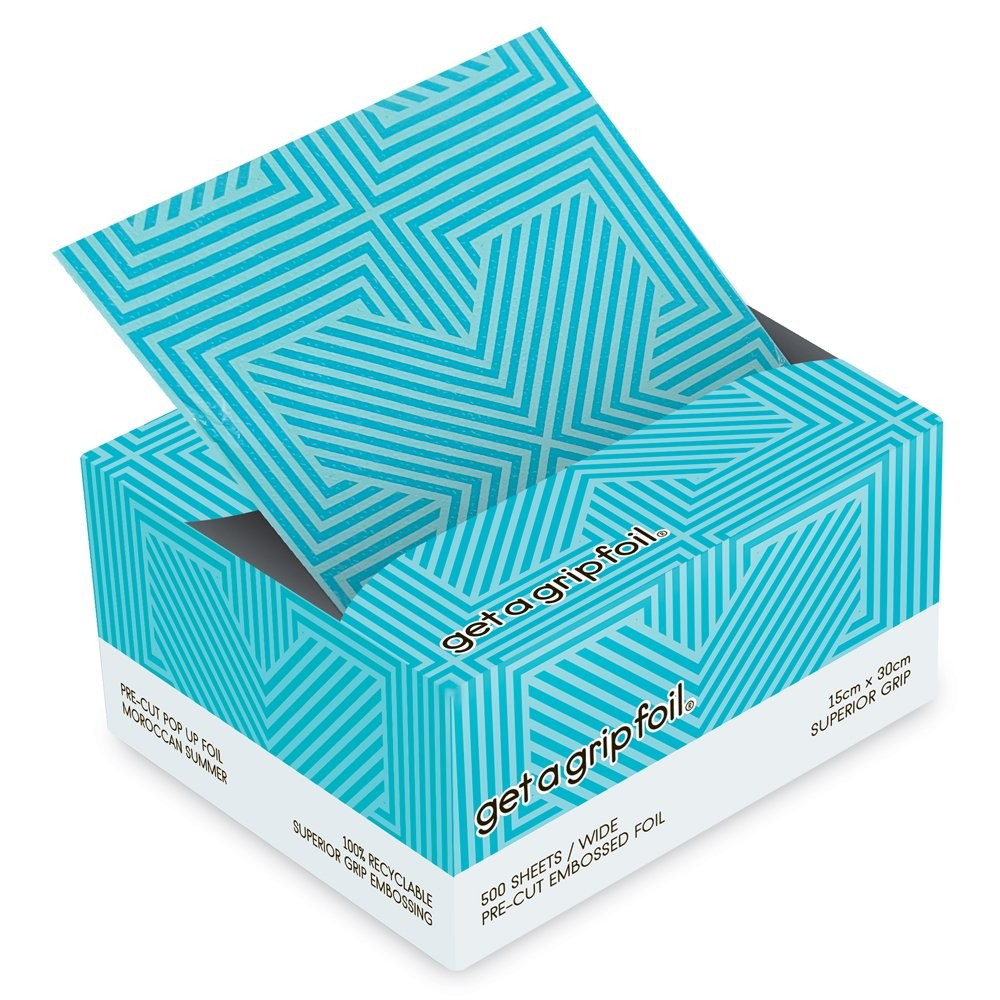 Get a Grip Foil - Pre-Cut Pop Up Foil Wide 500 Sheets - Moroccan Summer