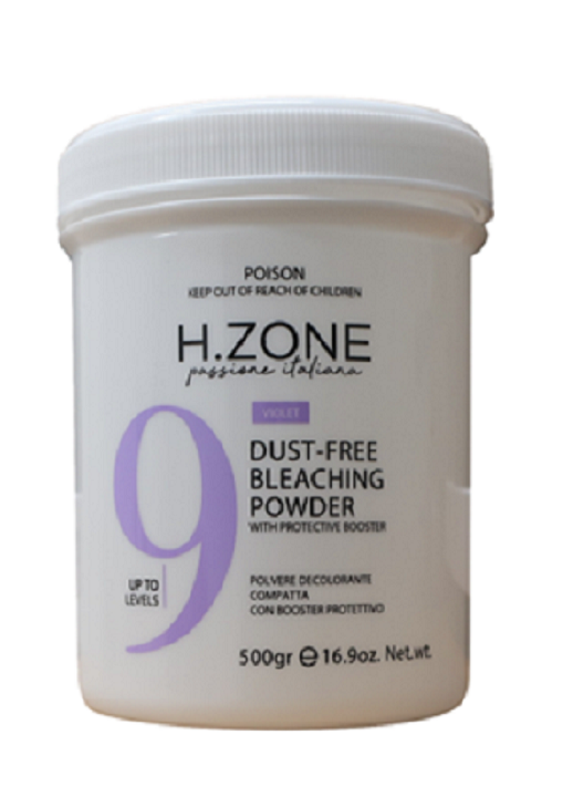 H.Zone Dust Free Bleaching Powder- Violet 500gsm