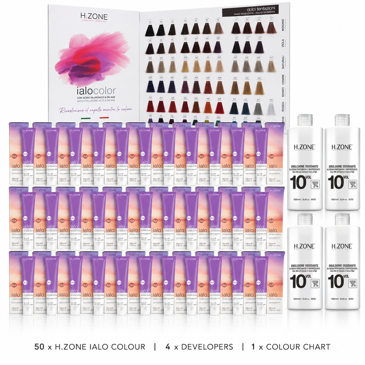 H.Zone Colour Start Up Deal - 50 Colours