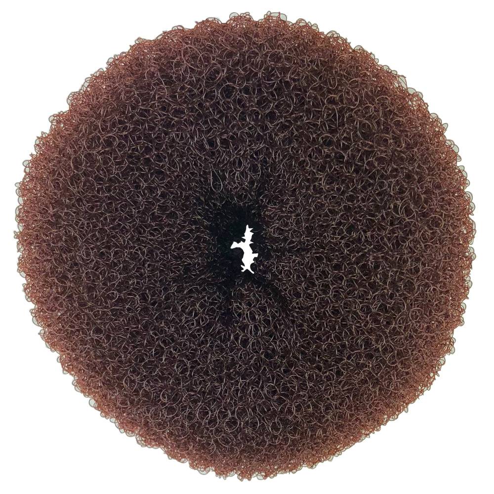 Hi Lift Hair Donut Medium Brown 8cm