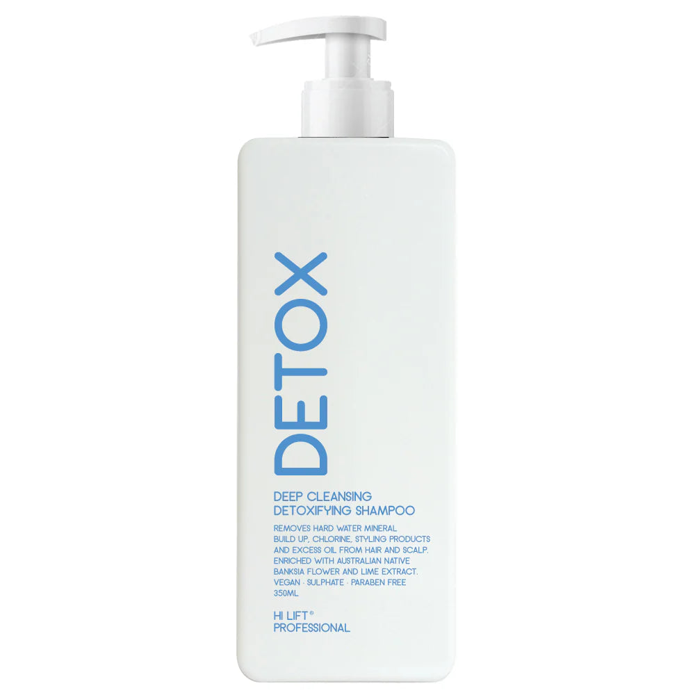 Hi Lift DETOX Deep Cleansing Detoxifying Shampoo 350ml