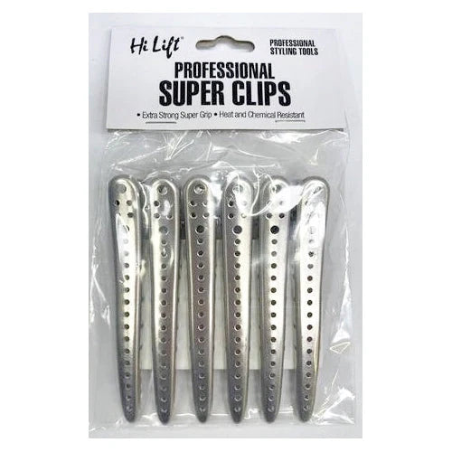 Hi Lift Super Clips Silver - 6 pk