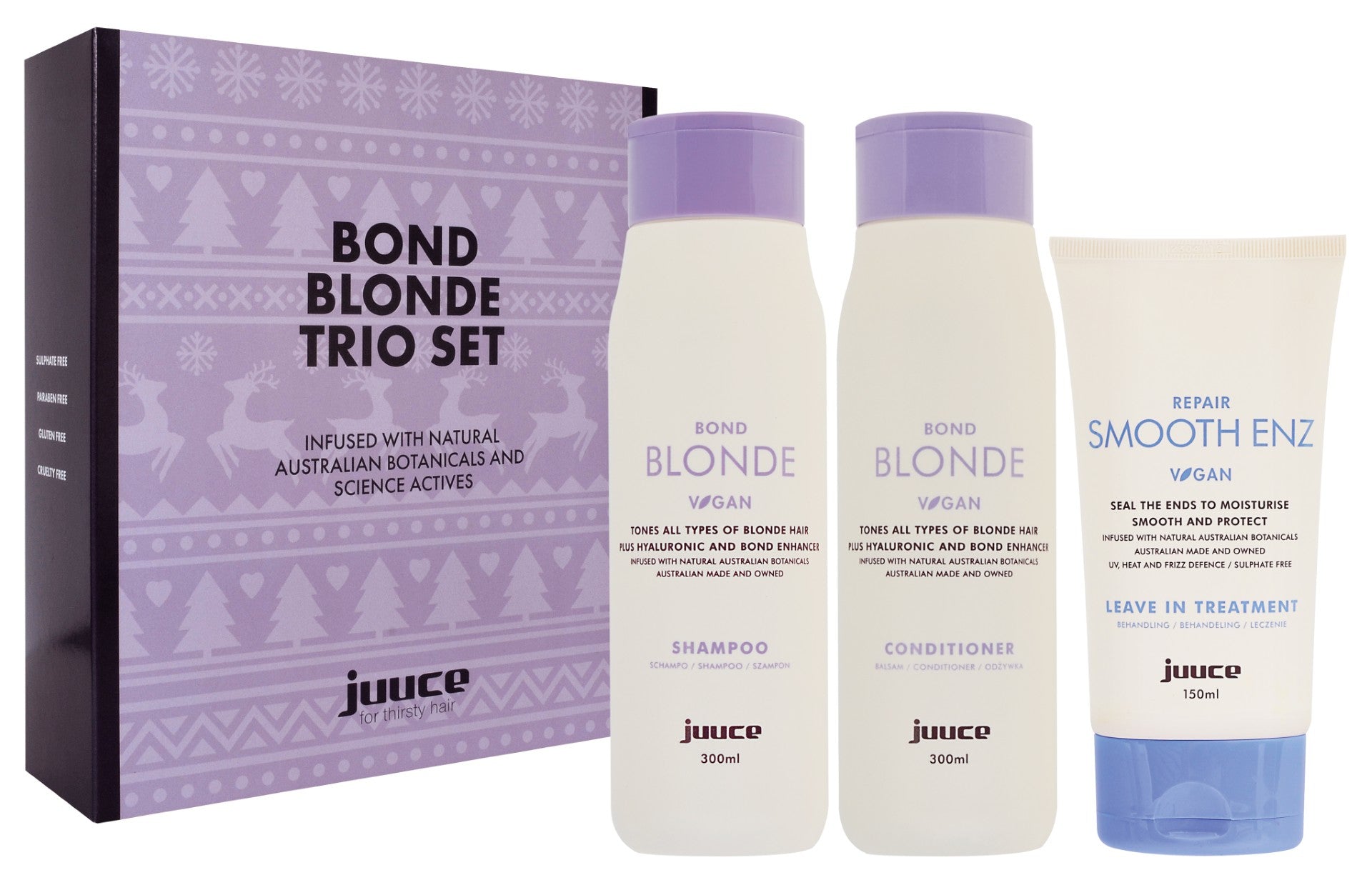 Juuce Bond Blonde Xmas Trio