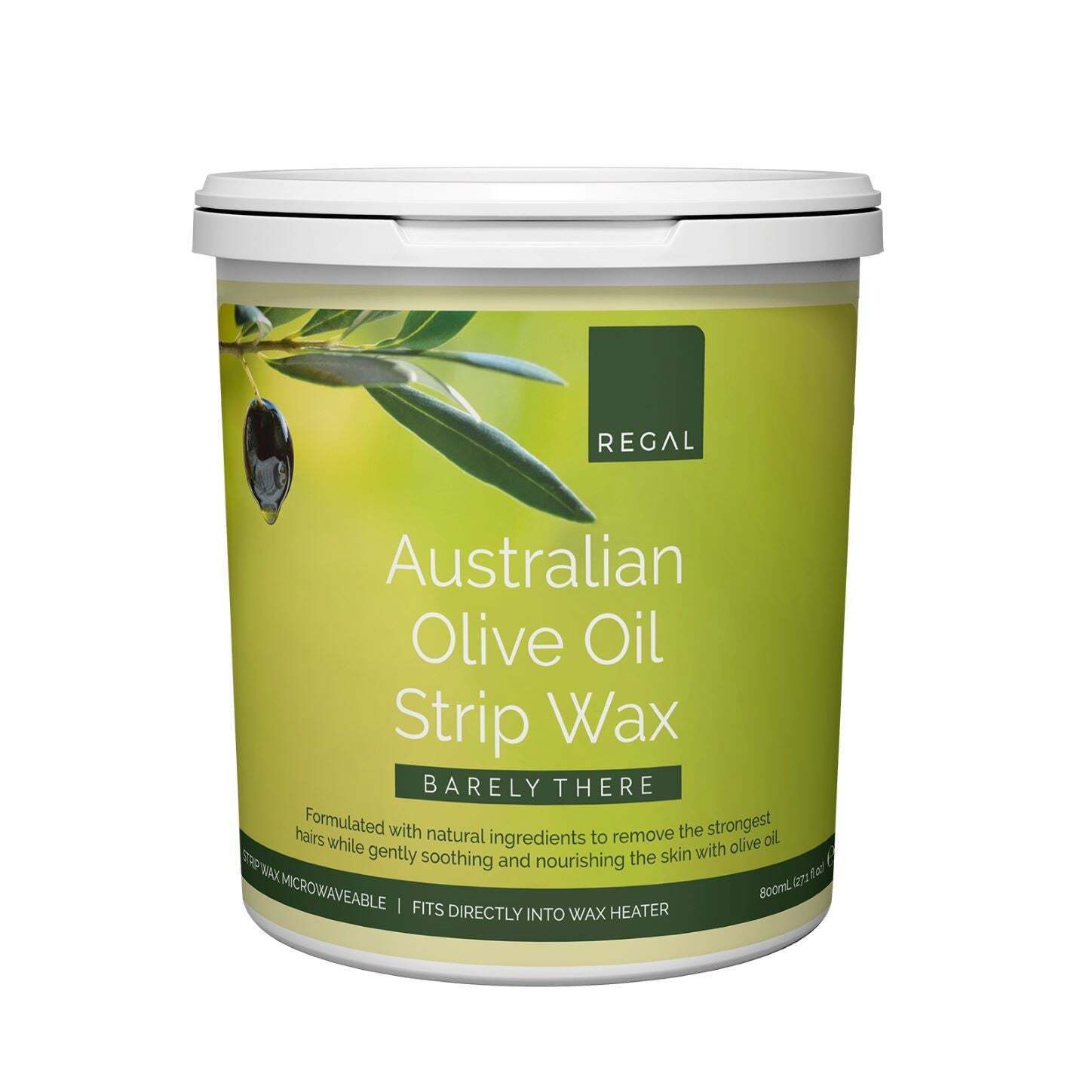 Regal by Anh Ho Strip Wax Barely There Australian Olive Oil 800ml