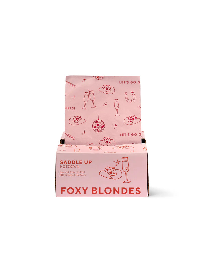 Foxy Blondes Pop Up Foils 500 sheets 15x 27cm