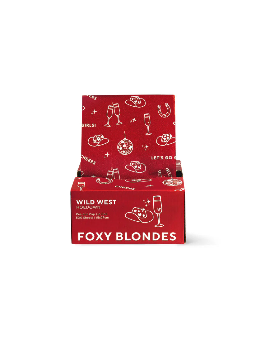 Foxy Blondes Pop Up Foils 500 sheets 15x 27cm