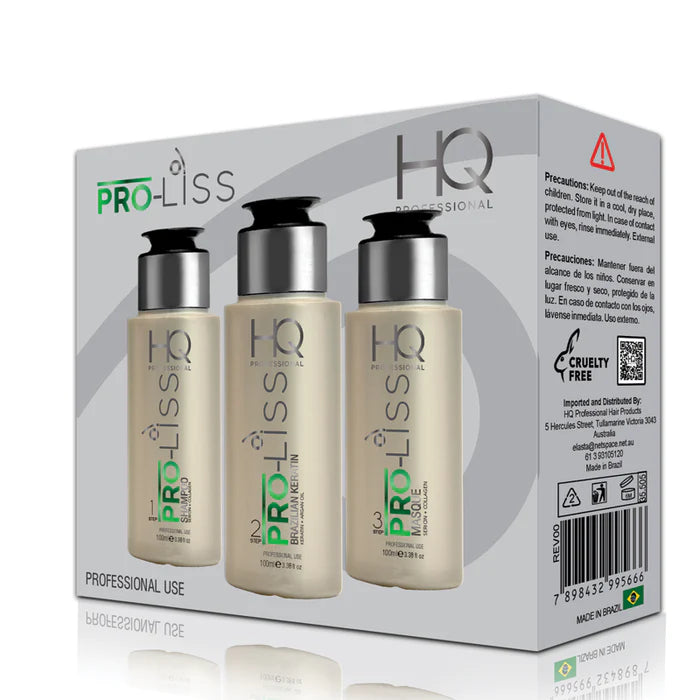 HQ Pro-Liss Keratin Smooth System Mini Kit 100ml