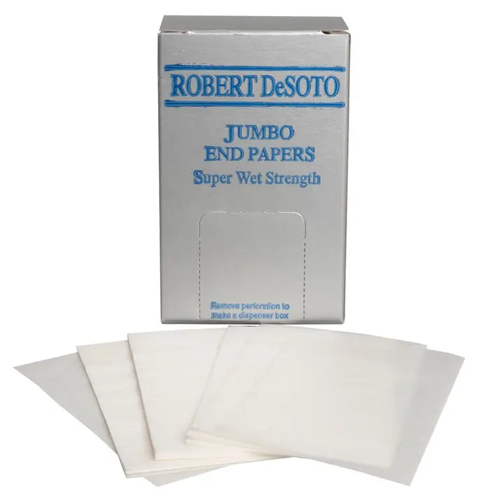 Robert de Soto Jumbo End Papers/ Perm Papers 1000 Sheets 2 1/2 x4"